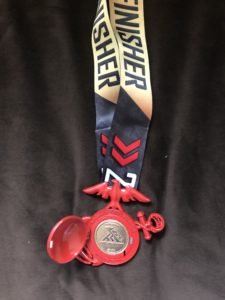 2018 Marine Corps Marathon Medal