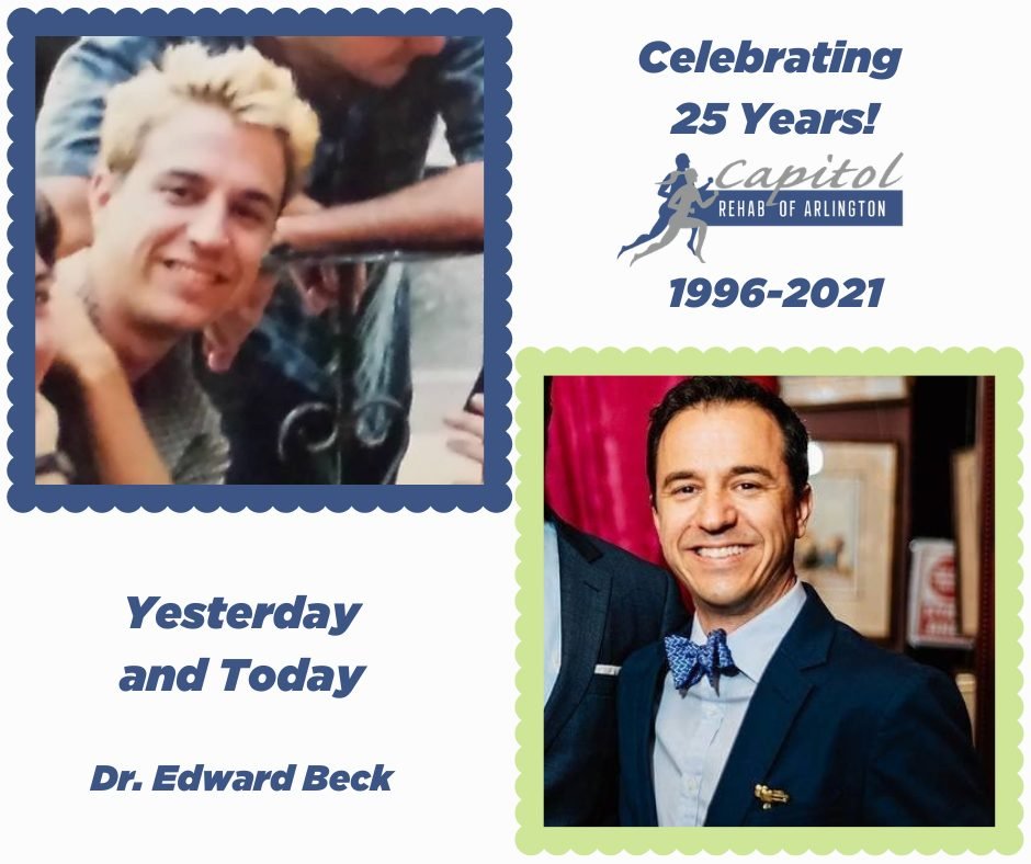 Dr. Edward Beck Then and Now Photos