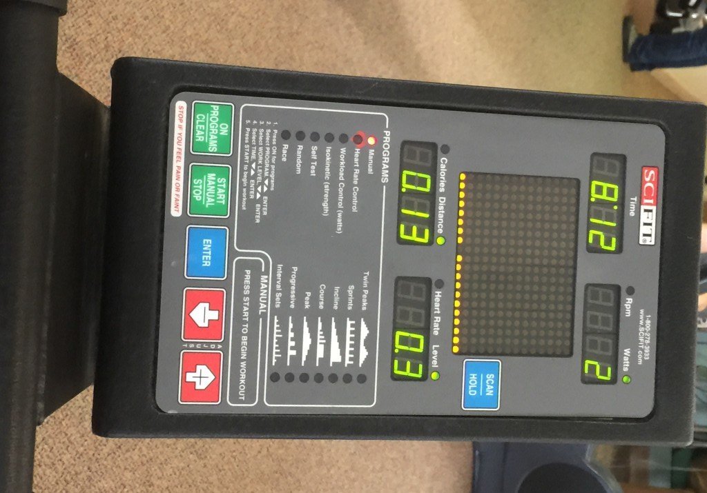 stationary bike watts